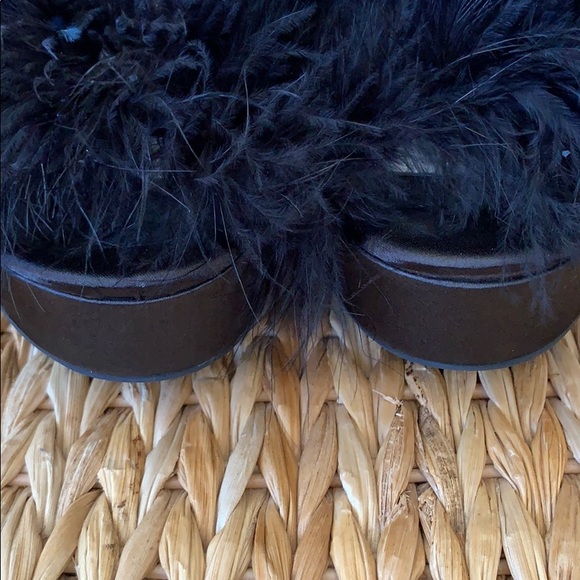 Sugar Thrillz Marabou & Rhinestone Platforms 9M - Picture 6 of 10